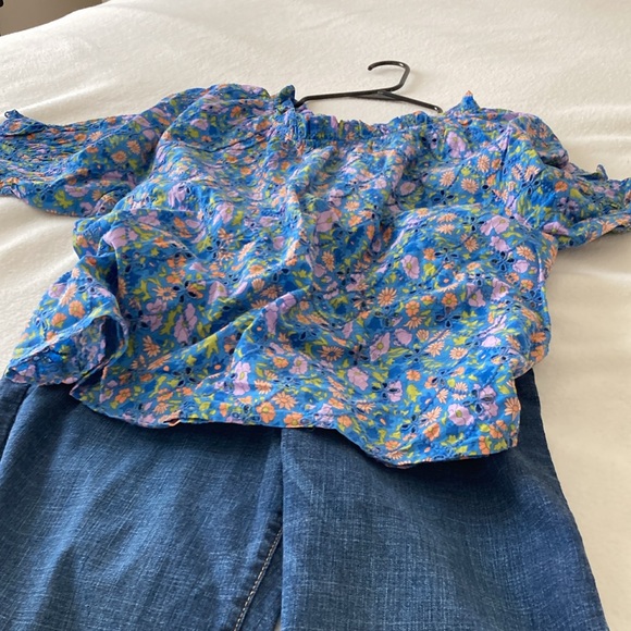 Jennifer & Grace -Eyelet Top- size XL - Picture 3 of 14